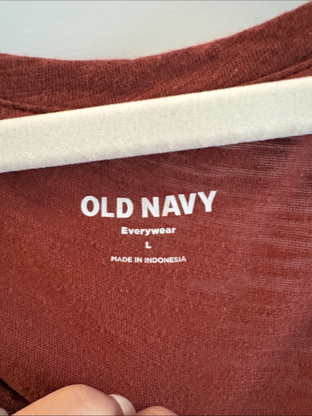Old Navy V-Neck Sleeveless Tank Top - Rust - Picture 2 of 3